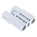 Anderson Power Products SBE Series 2 Way Male Battery Connector, Straight Feed Through Mount, 150V, 160A 6370G1
