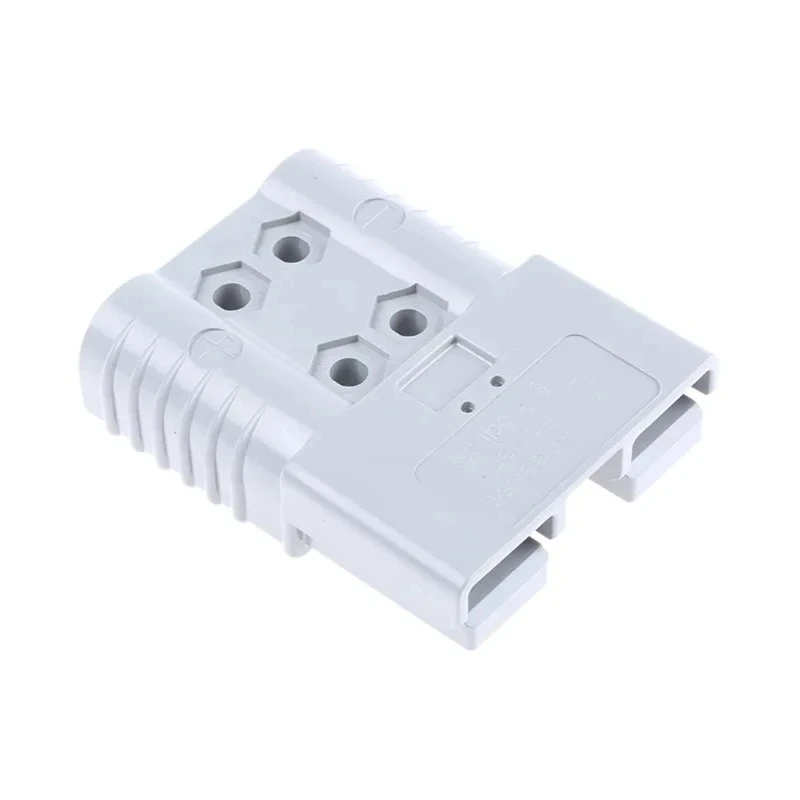 Anderson Power Products SBE Series 2 Way Male Battery Connector, Straight Feed Through Mount, 150V, 160A 6370G1