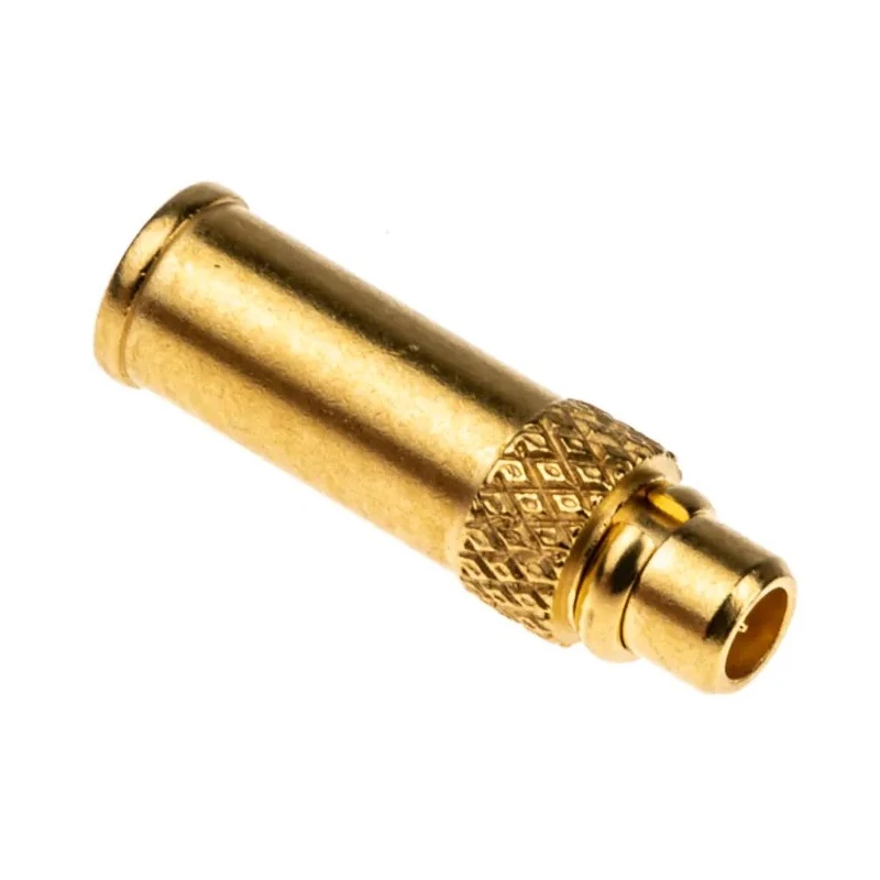 Huber+Suhner MMCX Series Coaxial Connector Cable Male MCX, 50 Ω, Straight Body Crimp 11_MMCX-50-1-1/111_OE