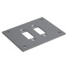 RS PRO Thermocouple Panel for Use with Up To 2 Screw In Fascia Sockets RoHS Standard 611-8191