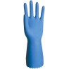 Polyco Healthline Optima Blue Latex Work Gloves Size 7 Chemical Resistant 24 Gloves 425