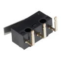 Omron Ultra Subminiature Hinge Lever Micro Switch, SPDT, 100mA, 30V dc, Right Angle PCB Terminal, IP40 D2F-01L-A
