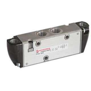 Norgren Pneumatic Solenoid Valve 1/4 in Port Size Aluminium Body Pilot Actuated In-Line Mount V61B5DDA-XA020