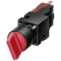 Siemens Latching Selector Switch 2 Positions NO Contact Quick Connect Terminals 3SB2202-2AB01