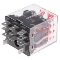 RS PRO Plug-in Power Relay 24V DC Coil 12A Switching Current 3PDT 613-3617