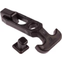 Southco Black Rubber, Plastic Pressure Catch 122.0mm Length, 25.4mm Width, Maximum Force 98N F7-52