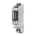 Finder 1 Phase Mechanical Energy Meter 7E Series Class 1 Accuracy Pulse Output 7E.13.8.230.0010
