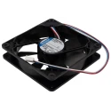 ebm-papst 4400 F Series Axial Fan, 12V DC, 94 m³/h Air Flow, 1.25 W Power, 100 mA Max Current, 119 mm Frame 4412 F/2GL-489