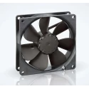 ebm-papst 3400 N Series Axial Fan, 12V dc, 1.1 W, 61 m³/h, 1950 rpm, IP20, Sleeve Bearing, 92 mm 92 mm 25 mm 