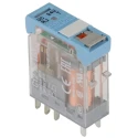 Releco PCB Power Relay 24V ac/dc Coil 5A Switching Current DPDT C12A21BX24AD