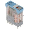 Releco PCB Power Relay 24V ac/dc Coil 5A Switching Current DPDT C12A21BX24AD
