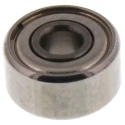 NMB Double Row Deep Groove Ball Bearing DDR-620ZZHA1P24LY121 2 mm ID 6 mm OD 3 mm Width Shielded Martensitic Stainless Steel
