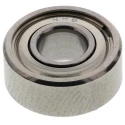 NMB Double Row Deep Groove Ball Bearing Shielded Martensitic Stainless Steel Cage 4 mm ID, 10 mm OD DDL-1040ZZRA1P25LY121