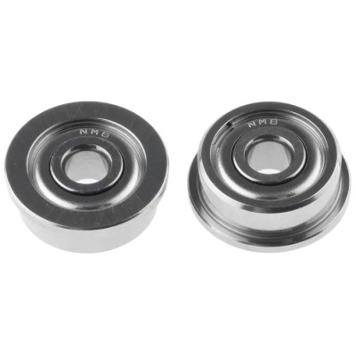 NMB 1 Row Ball Bearing 3 mm ID, 10 mm OD, 4 mm Width Shielded Stainless Steel Double Row Deep Groove DDRF-1030ZZRA1P25LY121