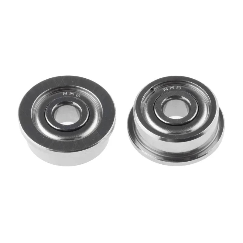 NMB 1 Row Ball Bearing 3 mm ID, 10 mm OD, 4 mm Width Shielded Stainless Steel Double Row Deep Groove DDRF-1030ZZRA1P25LY121