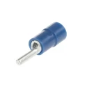 RS PRO Insulated Tin Crimp Pin Connector 16 AWG to 14 AWG, 1.9 mm Pin Diameter, 9 mm Pin Length, Blue 613-9637