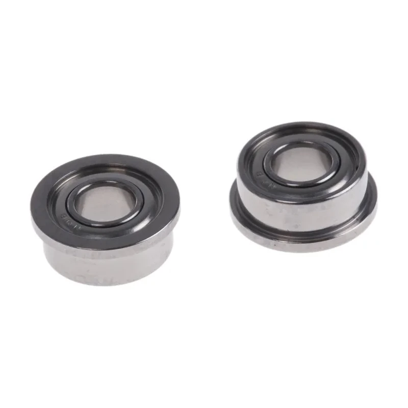 NMB 1 Row Radial Ball Bearing Flanged 4 mm ID, 9 mm OD, 4 mm Race Width, Shielded DDLF-940ZZMTRA5P24LY121