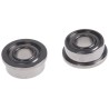 NMB 1 Row Radial Ball Bearing Flanged 4 mm ID, 9 mm OD, 4 mm Race Width, Shielded DDLF-940ZZMTRA5P24LY121