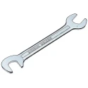 Bahco Double Ended Open Spanner Metric 160mm Chrome Plated Alloy Steel 1931M-17