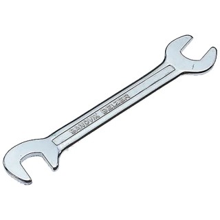 Bahco Double Ended Open Spanner Metric 160mm Chrome Plated Alloy Steel 1931M-17