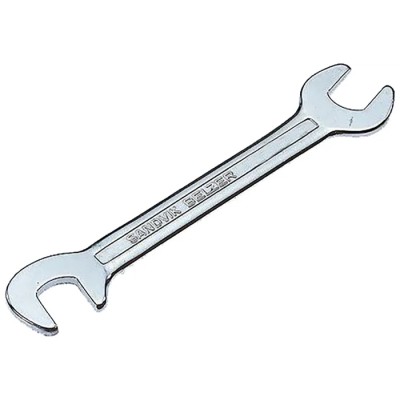 Bahco Double Ended Open Spanner Metric 160mm Chrome Plated Alloy Steel 1931M-17