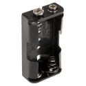 Keystone AA Battery Holder with Press Stud Termination 2 Cells Polypropylene 58mm Length 31.8mm Width 16mm Height 2474