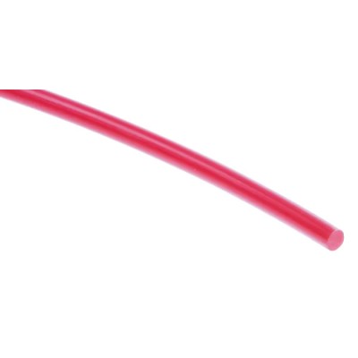 RS PRO Red Round Solid Polyurethane Belt 30 m Length 3 mm Diameter FDA Approved 259-6480