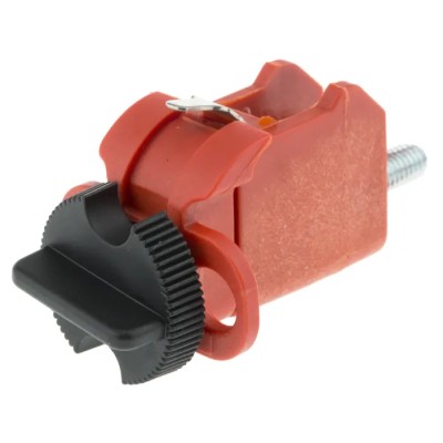Brady Red 2-Lock Lockout Glass Reinforced Nylon Miniature Circuit Breaker Switch Lockouts 7.14 mm 090853