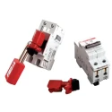 Brady Red 2-Lock Lockout Glass Reinforced Nylon Miniature Circuit Breaker Switch Lockouts 7.14 mm 090853