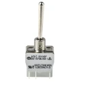 APEM Industrial Toggle Switch Panel Mount On-Off-On DPDT Solder Terminal 24 V DC 250 V AC 647H/2-5RS