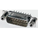 Provertha TMC 25 Way Straight 2.84 mm Pitch Through Hole D-Sub Connector with 4 to 40 Screw Lock Male 023158