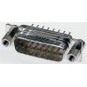 Provertha TMC 25 Way Straight 2.84 mm Pitch Through Hole D-Sub Connector with 4 to 40 Screw Lock Male 023158
