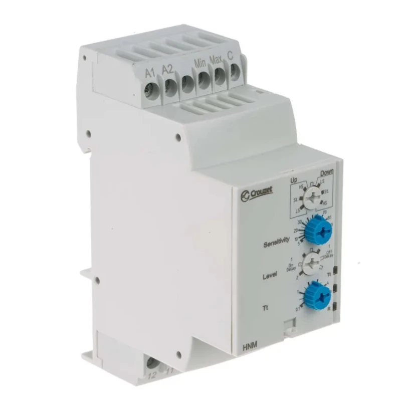 Crouzet Monitoring Relay DPDT DIN Rail 240V AC 240V DC 1.5W Power Consumption 0.1 to 5 s Time Delay 84870700