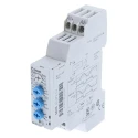 Crouzet Monitoring Relay, 1 Phase, 65 to 260 VAC/VDC Monitor Range, SPDT Contact Configuration, DIN Rail Mount 84872142