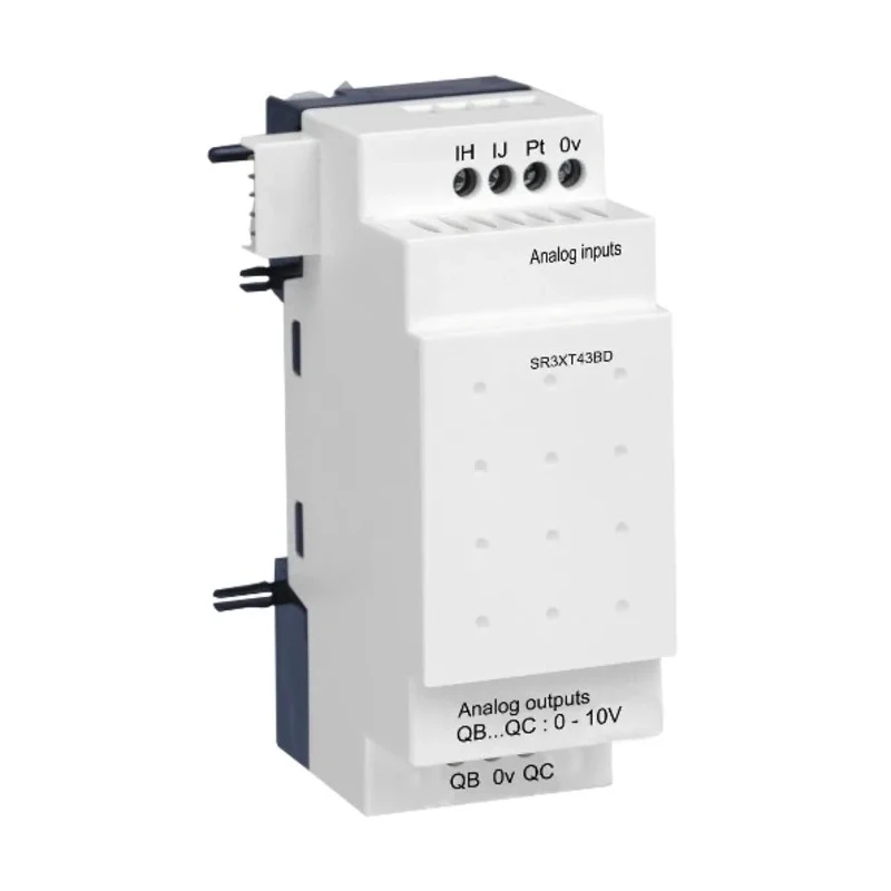 Schneider Electric Zelio Logic Series I/O Module, 2-Input Analogue Input, 2 Outputs Analogue Output, 24V DC, DIN Rail PT100