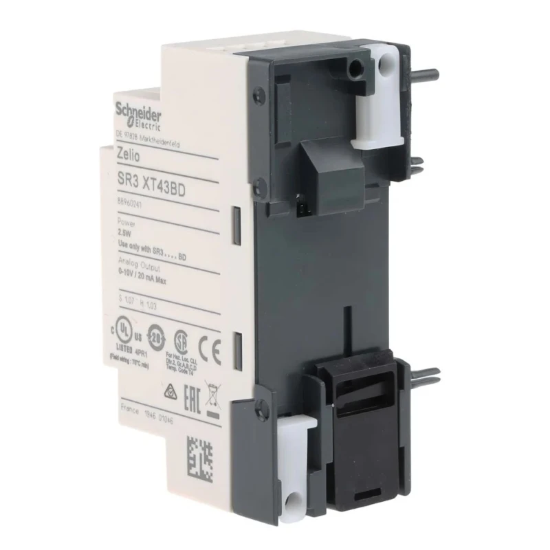 Schneider Electric Zelio Logic Series I/O Module, 2-Input Analogue Input, 2 Outputs Analogue Output, 24V DC, DIN Rail PT100