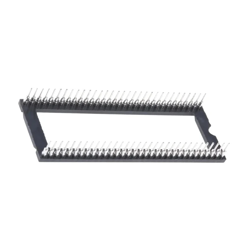 E-TEC 1.78 mm Pitch Vertical 64 Way Through Hole Turned Pin Open Frame DIL Socket 3A SDS-232-S075-95