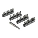 RS PRO Hex, Phillips, Slotted, Torx Screwdriver Bit Set 32 Pieces, Chrome Molybdenum Vanadium Steel, 1/4in Drive 615-9209