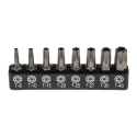 RS PRO Hex, Phillips, Slotted, Torx Screwdriver Bit Set 32 Pieces, Chrome Molybdenum Vanadium Steel, 1/4in Drive 615-9209