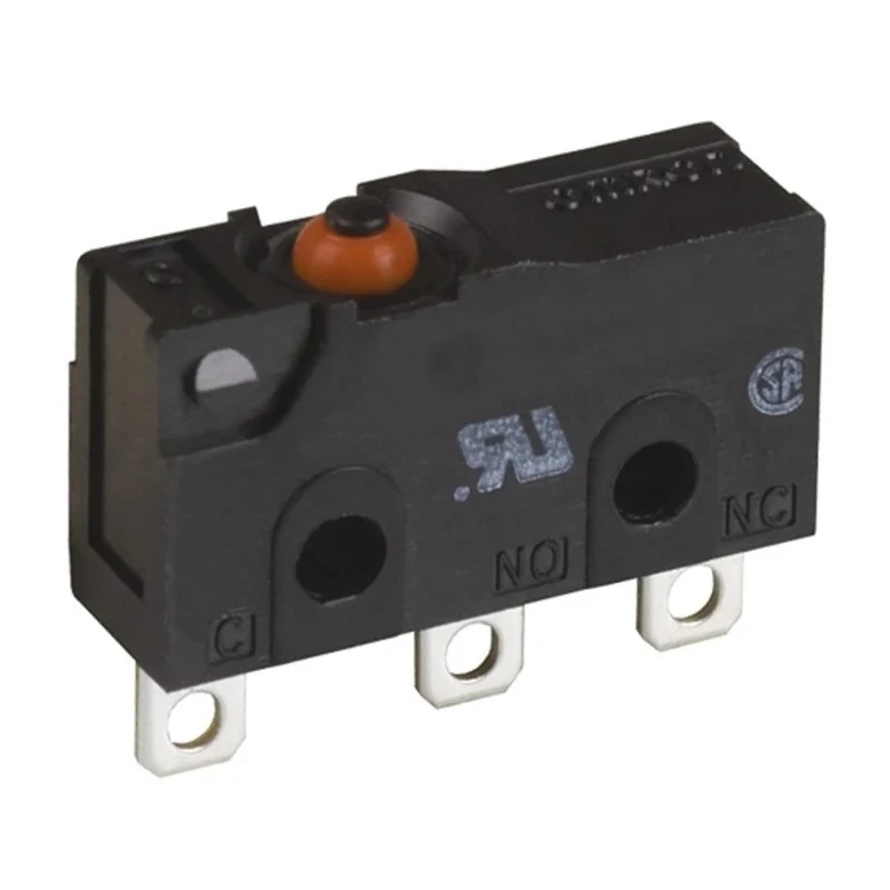 Omron Pin Plunger Micro Switch, Solder Terminal, 3A 30V dc SPDT IP67 D2SW-3H