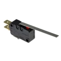 Omron Long Hinge Lever Microswitch, Tab Terminal, 16A, 250 V AC, SPDT, IP40 D3V-163-1C5