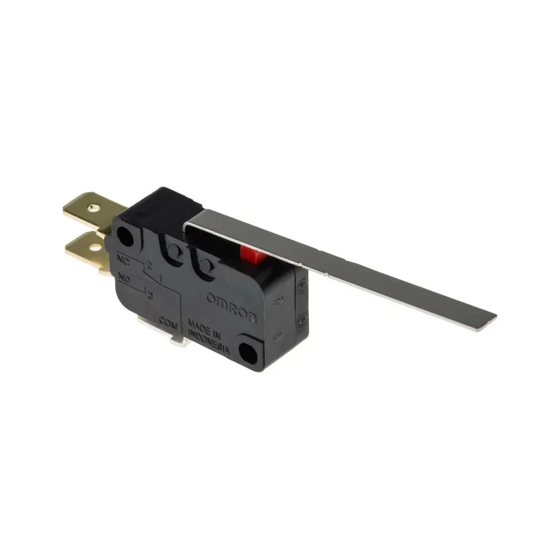 Omron Long Hinge Lever Microswitch, Tab Terminal, 16A, 250 V AC, SPDT, IP40 D3V-163-1C5