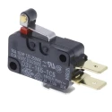 Omron Short Roller Lever Micro Switch, Tab Terminal, 16A, 250 V AC/DC, SPDT, IP40 D3V-165-1C5