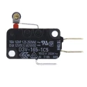 Omron Short Roller Lever Micro Switch, Tab Terminal, 16A, 250 V AC/DC, SPDT, IP40 D3V-165-1C5