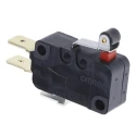 Omron Short Roller Lever Micro Switch, Tab Terminal, 16A, 250 V AC/DC, SPDT, IP40 D3V-165-1C5