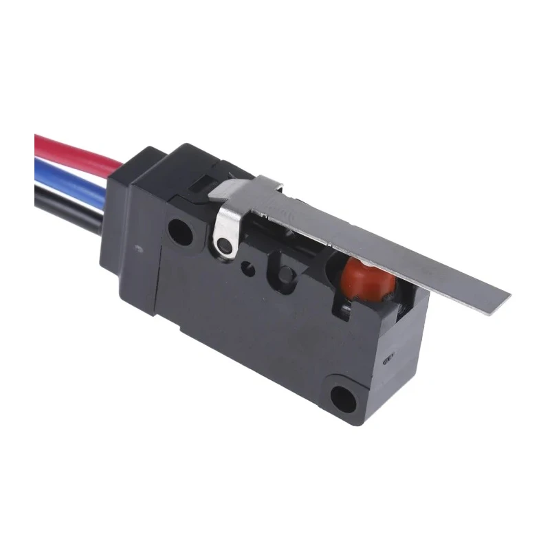 Omron Aratas Hinge Lever Micro Switch Pre-Wired Terminal 5A 250V AC 30V DC SPDT IP67 D2VW-5L1-1M(D)(CHN)