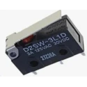Omron Sealed Miniature Hinge Lever Micro Switch, PCB Terminal, 3A 250V AC, 30V DC, SPDT, IP67 D2SW-3L1D