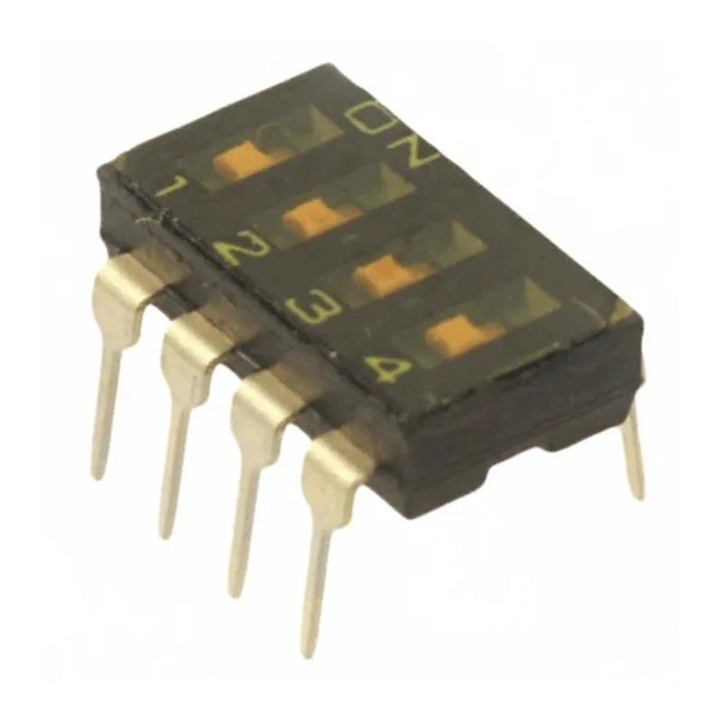Omron Slide Rotary Coded DIP Switch Through Hole A6T-4104