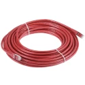 Roline Cat6 Ethernet Cable 8 Core, Red, 15 m Shielded Screened PVC Cat6 