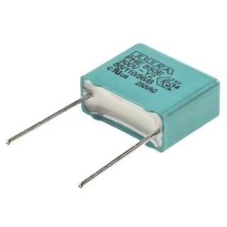 KEMET Film Capacitor Y2, ±20 %, 22 nF, 1.25 kV DC, 300V AC, Through Hole Mount PHE850